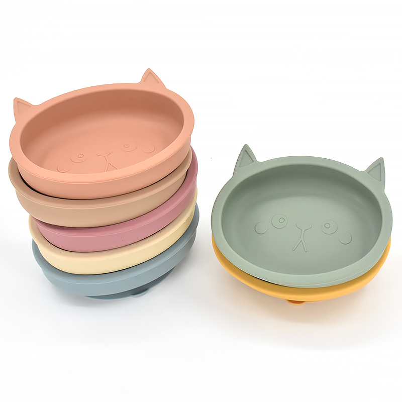 Baby Food Jars With Lids - Bebek Silikon Besleme Plakası Silikon Enayi
