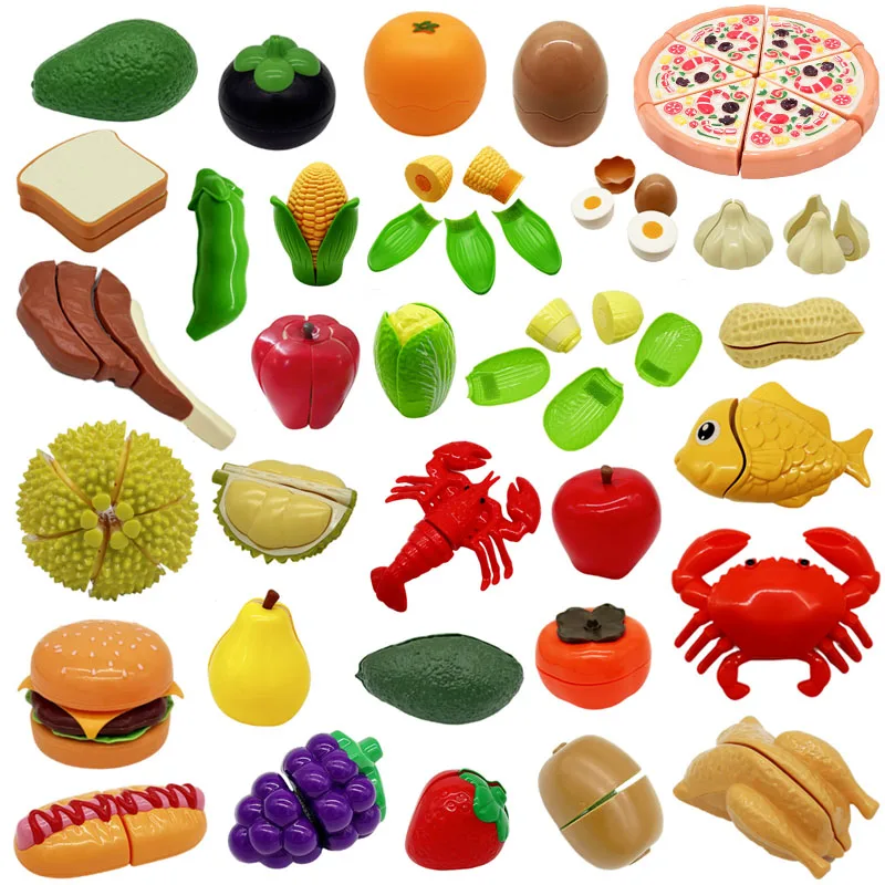 Baby Food Vegetables - Montessori Ev Oyun Kesme Meyve Pitaya