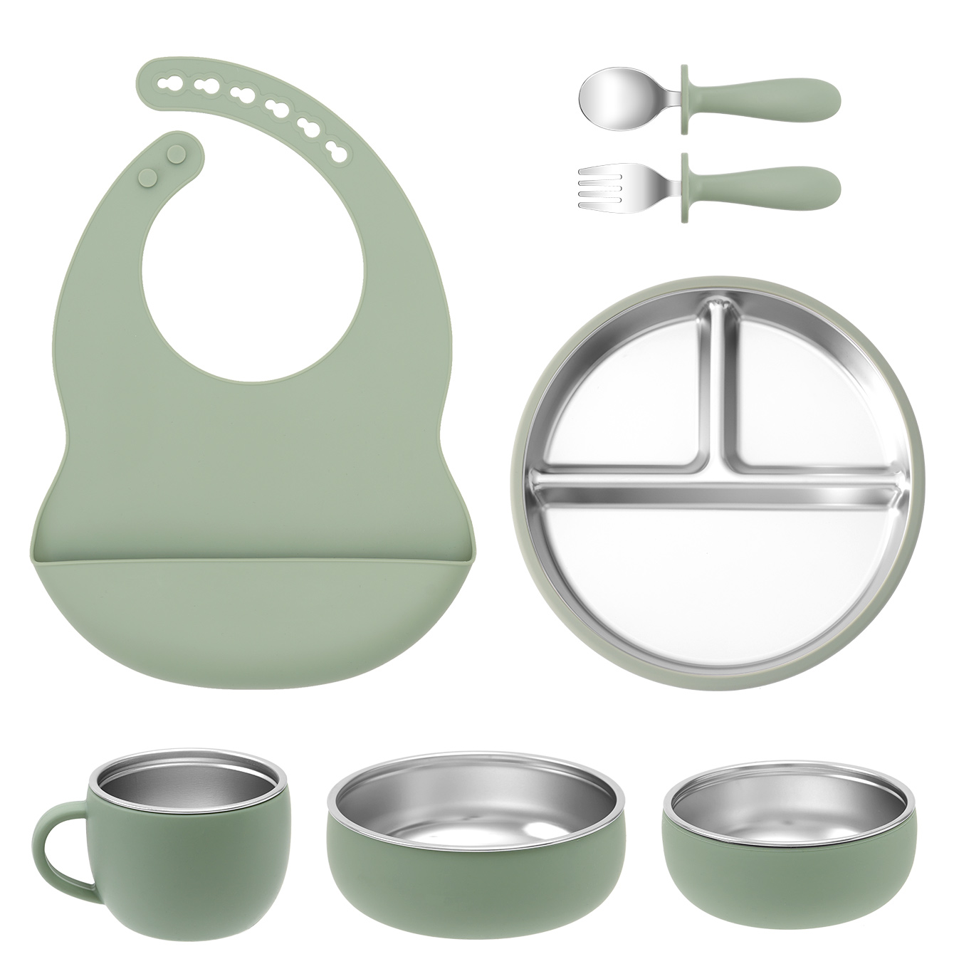 7 adet paslanmaz çelik ayrılab - Baby Food Menu incelemesi ve fiyatı